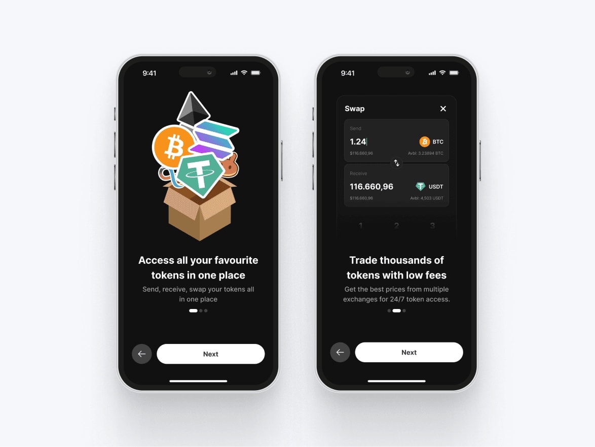 Crypto Onboarding