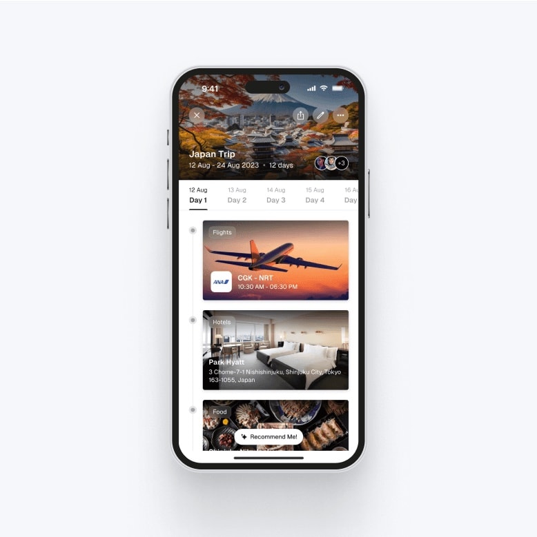 Travel Itinerary