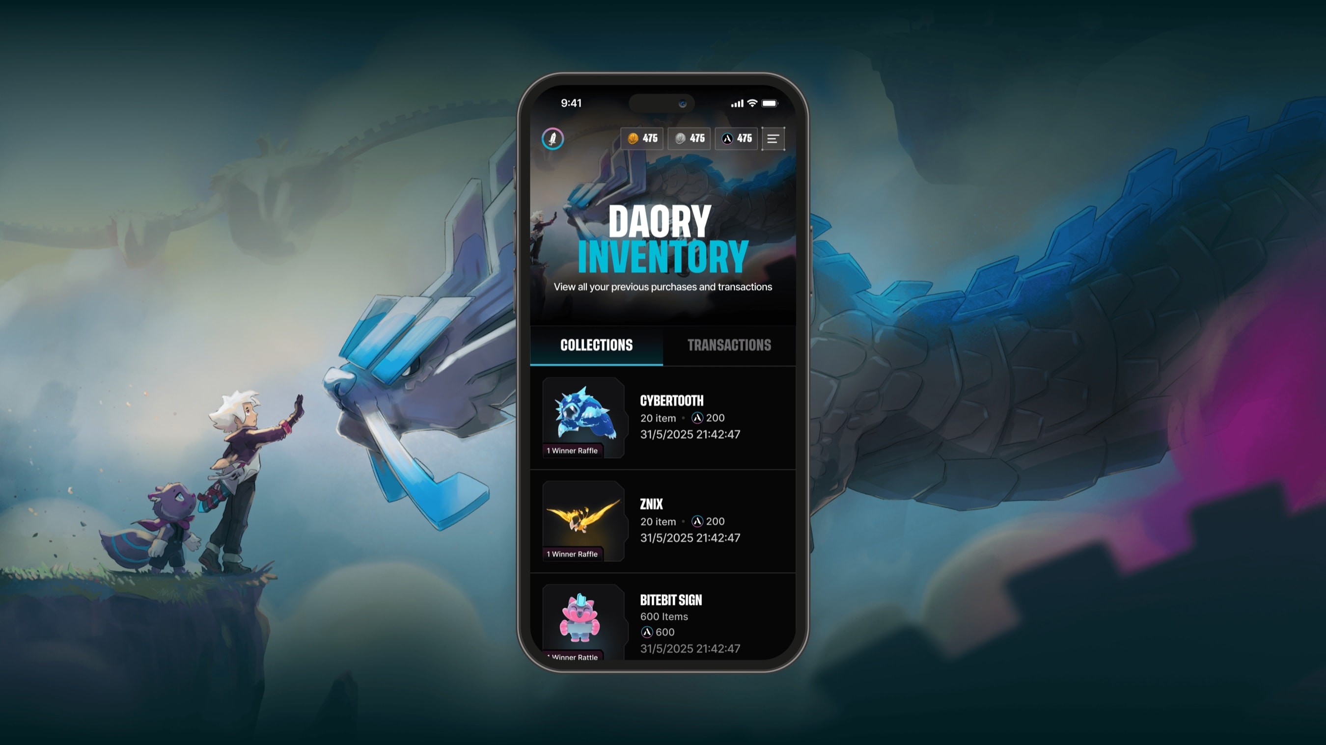 DAOry website