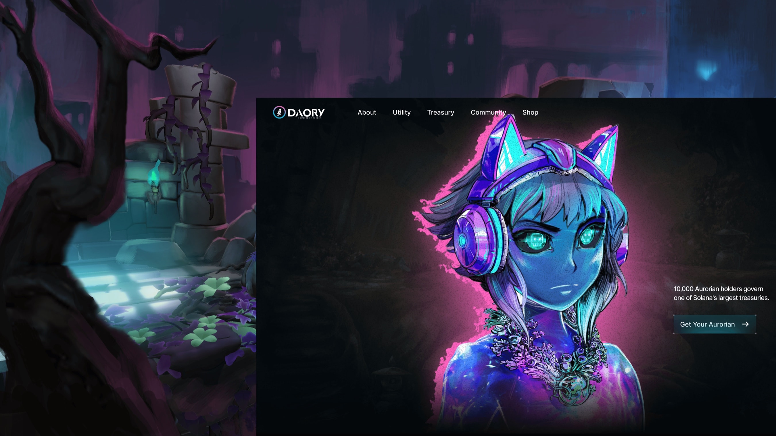 DAOry website